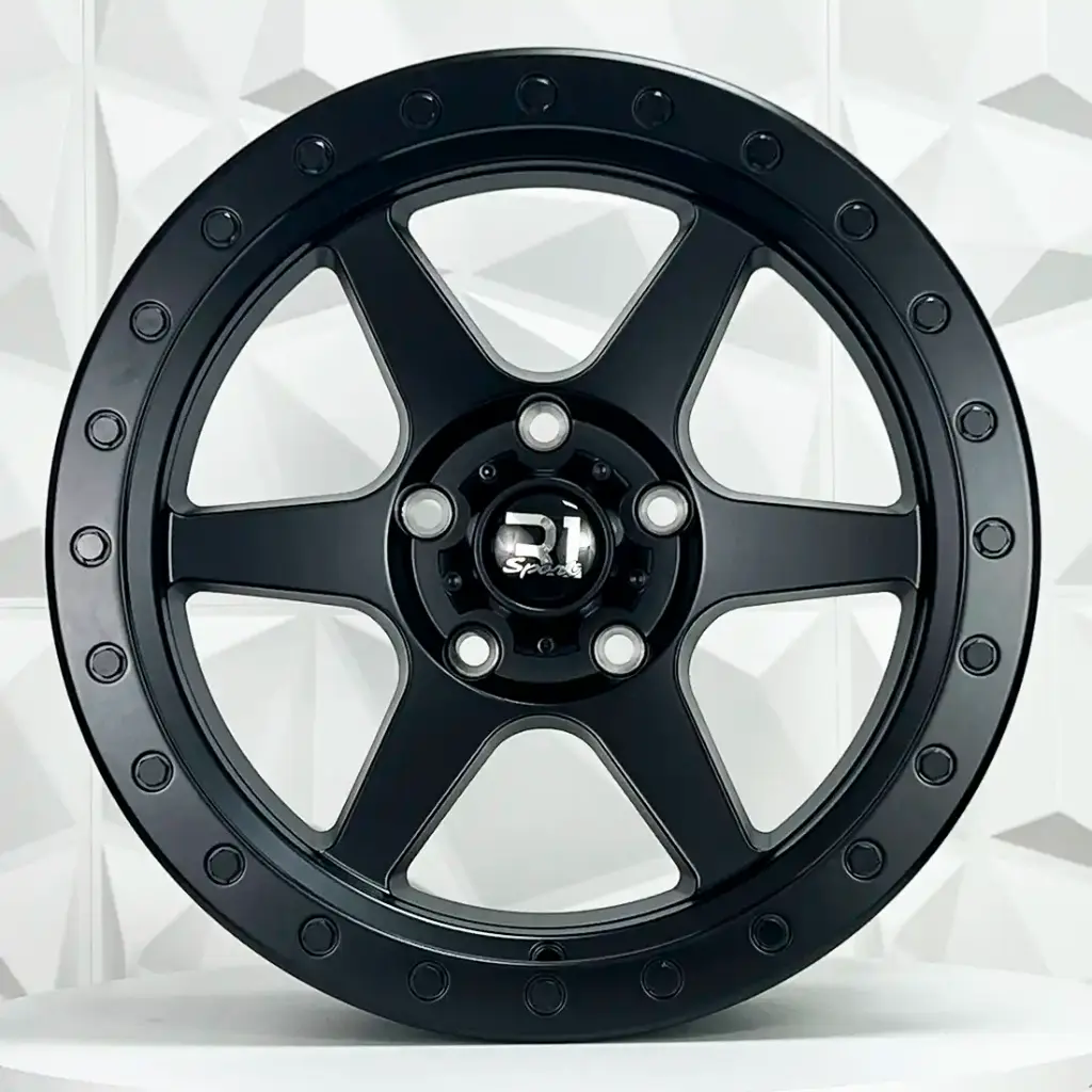 RIN 17X9 5-127 R1 SPORT LP126 FULL MATTE BLACK ET0 CB71.5