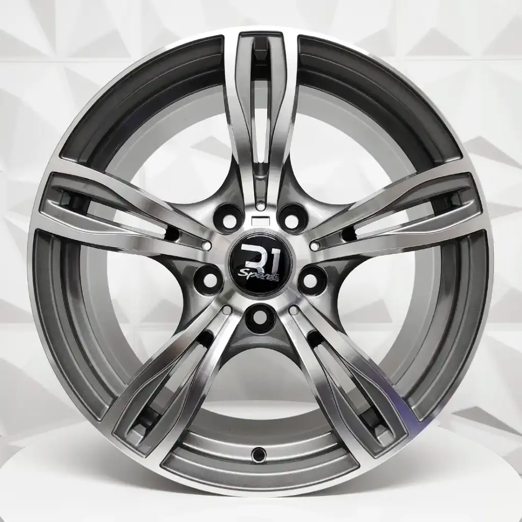 RIN 17X8 5-120 R1 SPORT 4060 GUNMETAL MACHINE FACE ET35 CB72.6