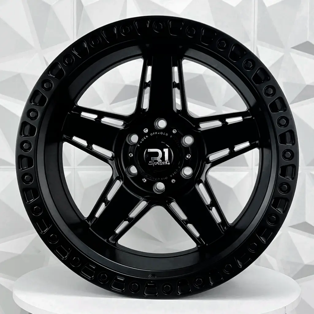 RIN 20X12 6-139.7 R1 SPORT 1074 SATIN BLACK ET-44 CB108