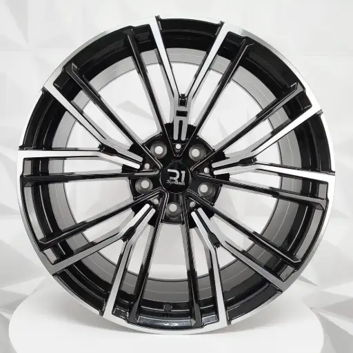 [208537F] RIN 20X8.5 5-120 R1 SPORT BH2019 BLACK MACHINE FACE ET35 CB74.1